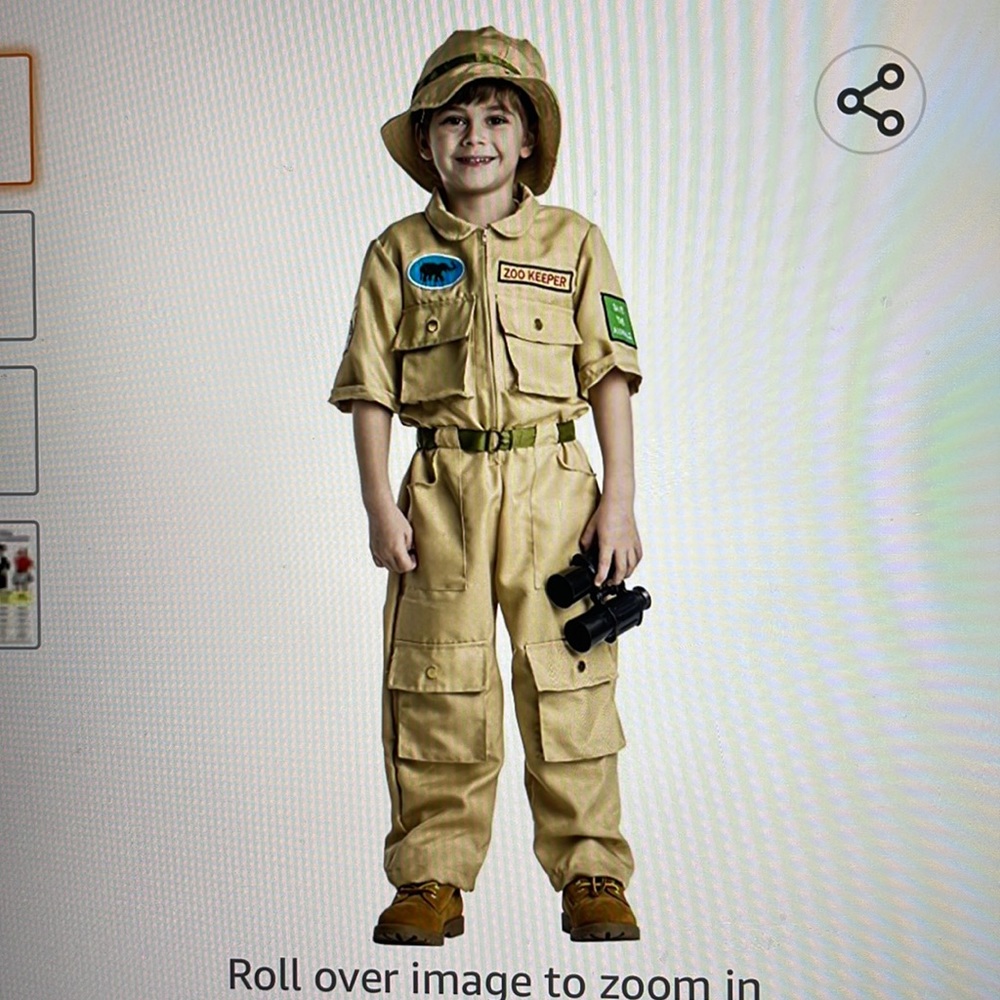 Zookeeper Halloween costume